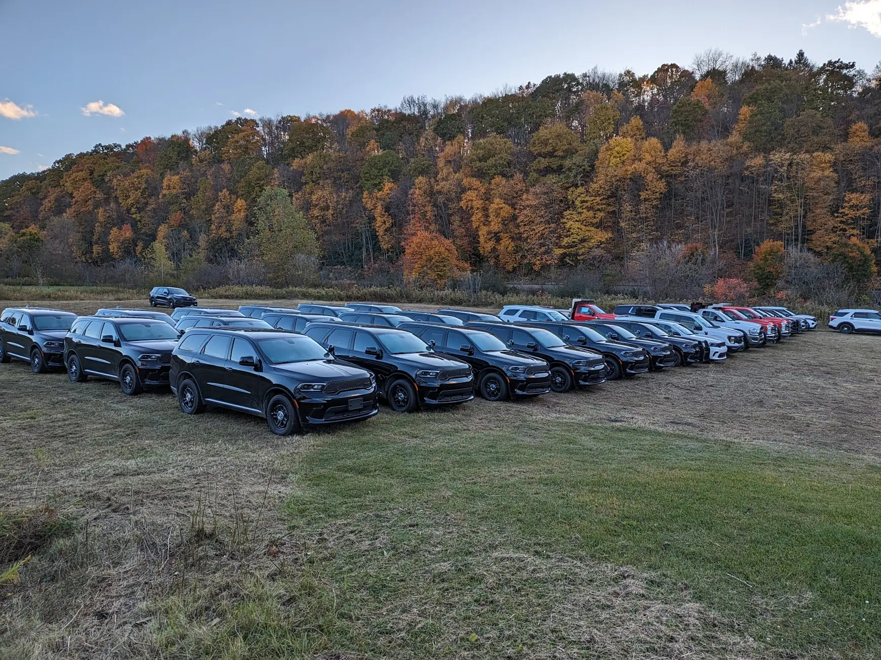 police cars for sale on the lot